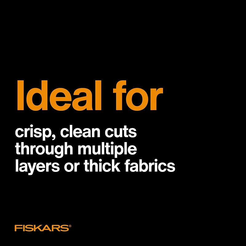 Fiskars® Amplify® RazorEdge™ Fabric Shears