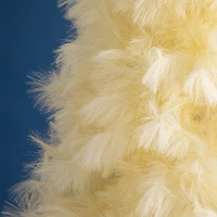 6ft. Unlit Off-White Pampas Grass Artificial Christmas Tree