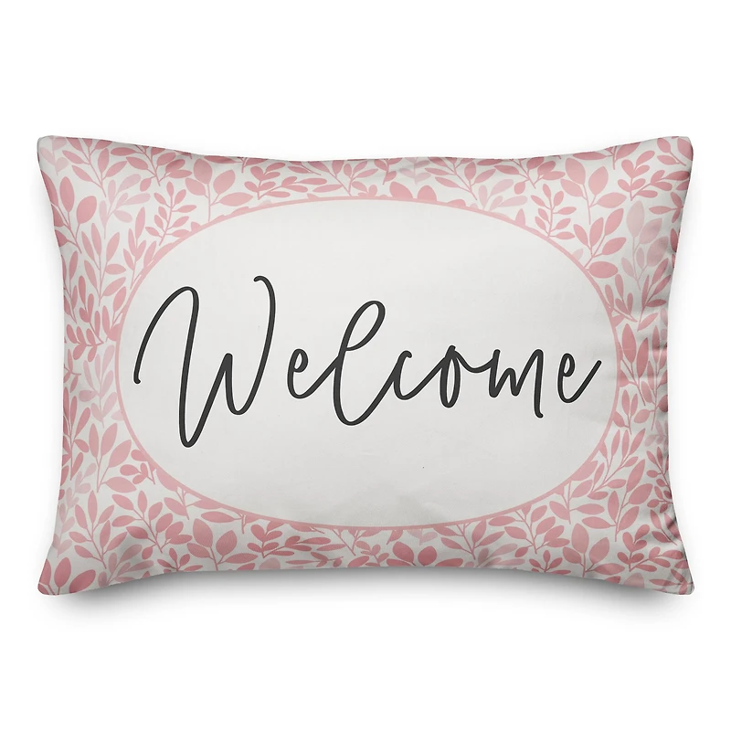 Welcome Throw Pillow