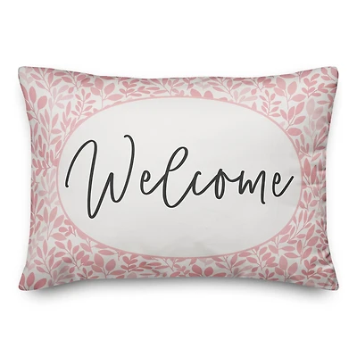 Welcome Throw Pillow