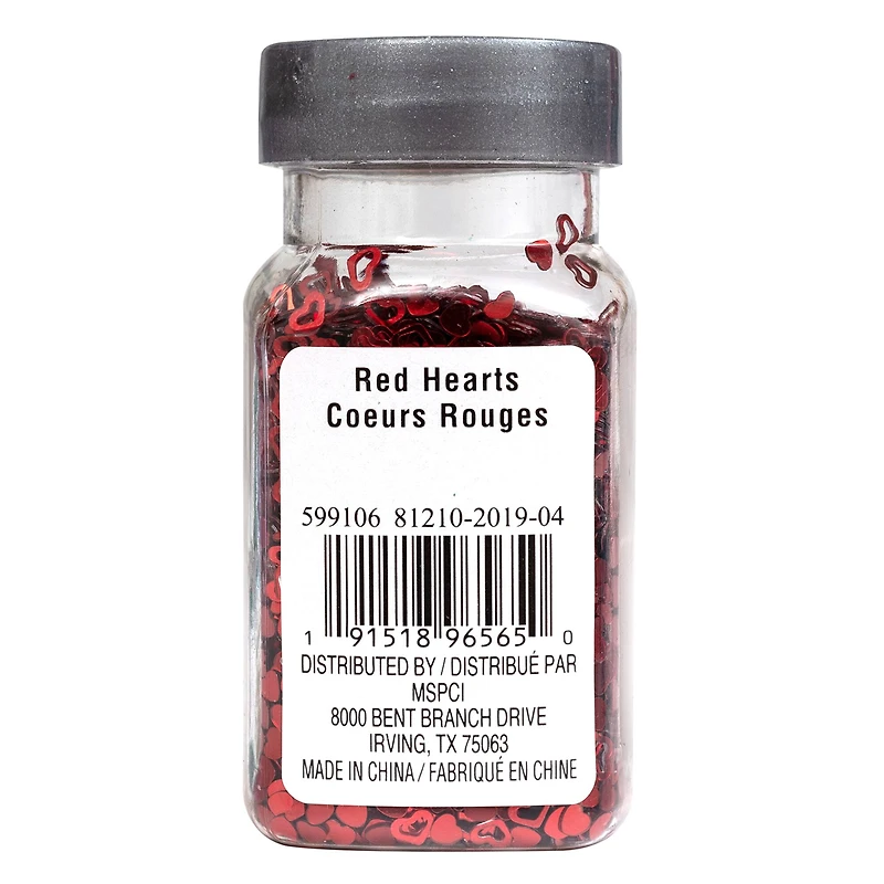 Open & Closed Heart Shaped Glitter by Recollections™