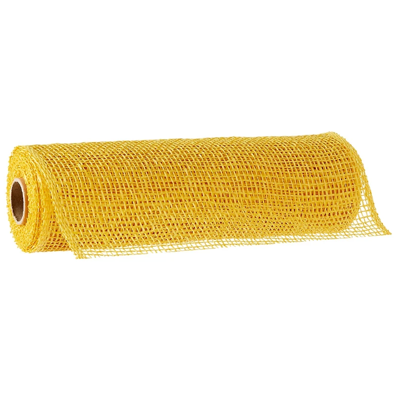 10" x 19ft. Daffodil Poly Burlap Mesh by Celebrate It™
