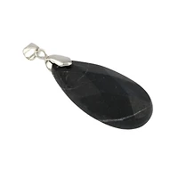 Black Jasper Teardrop Pendant by Bead Landing™