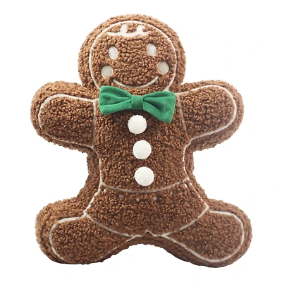 14" x 18" Brown Gingerbread Pillow by Ashland®