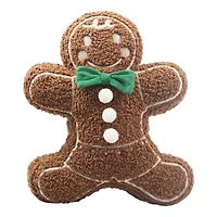 14" x 18" Brown Gingerbread Pillow by Ashland®