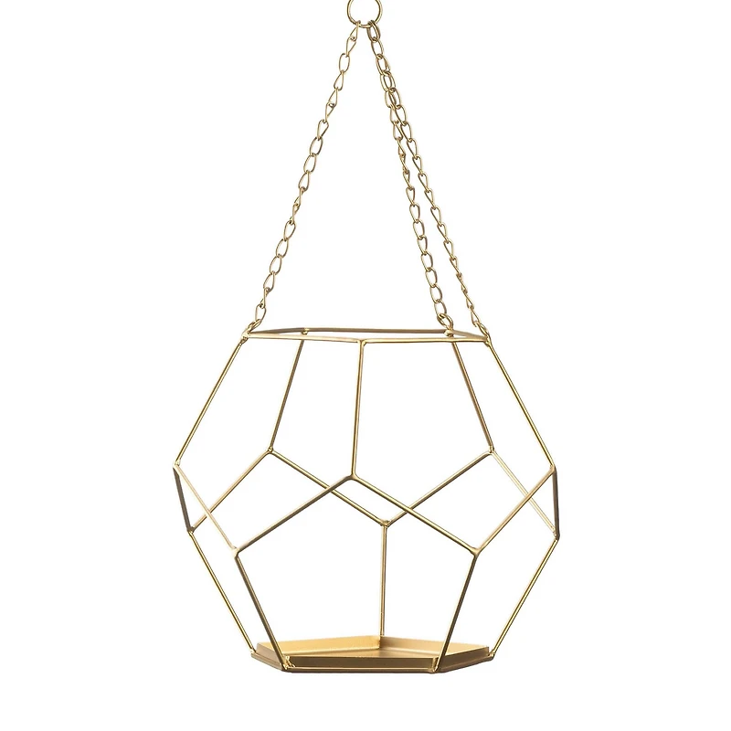 9" Hanging Geometric Plant Holder