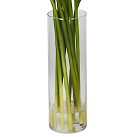 20" Mini Calla Lily Silk Flower Arrangement in Vase