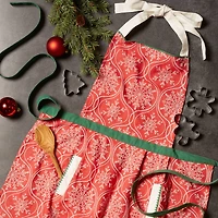 DII® Joyful Snowflakes Jacquard Collection Apron