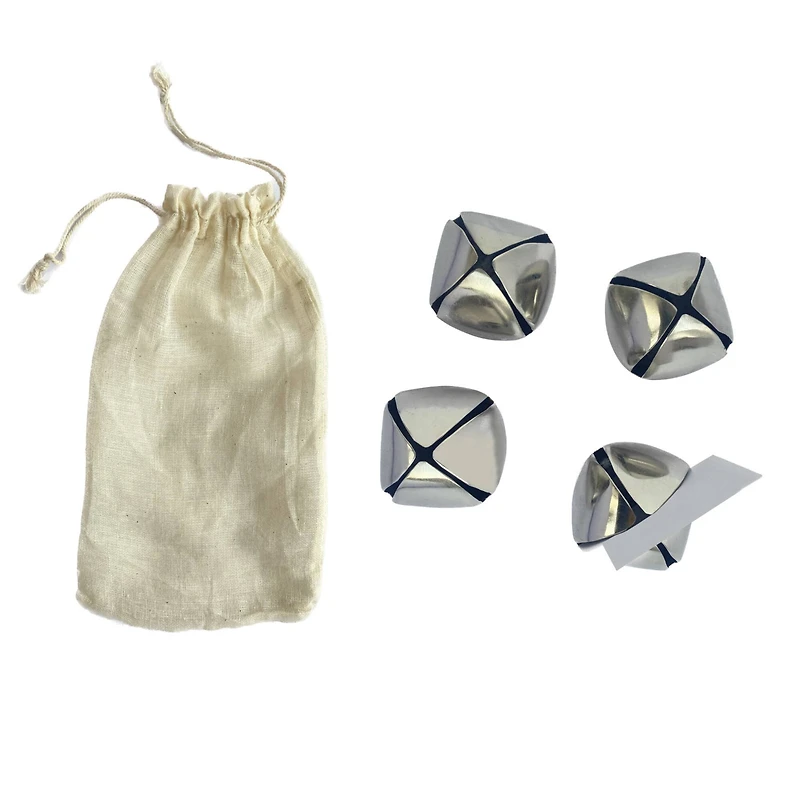 Hello Honey® Silver Round Metal Bell Place Card & Photo Holder Set