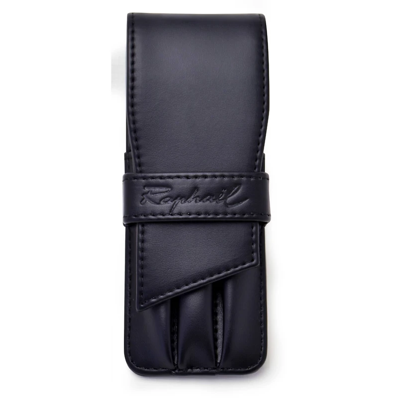 Raphaël Le Voyageur Black Wallet 3 Brush Travel Set