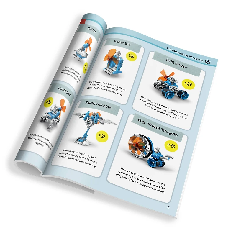 Thames & Kosmos WindBots: 6-in-1 Wind-Powered Machine Kit