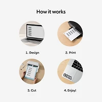 Cricut® Clear US Letter Printable Vinyl, 12ct.