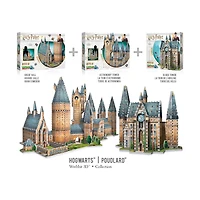 Harry Potter Collection - Hogwarts Castle - 2 3D Puzzles: Great Hall and Astronomy Tower: 1725 Pcs
