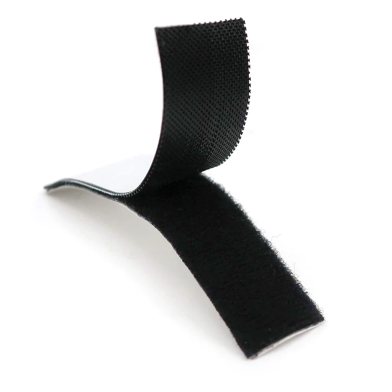 VELCRO® Brand Sleek & Thin™ Stick On Black Fastener Roll