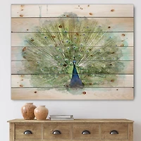 Designart - Peacock Bird