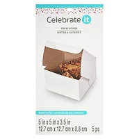 5" x 5" Treat Boxes by Celebrate It®, 5ct.