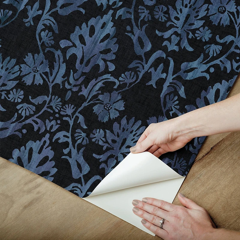 RoomMates Blooming Damask Peel & Stick Wallpaper