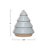 Hello Honey® 5" White Decorative Unglazed Stoneware Tree