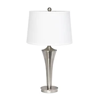Lalia Home Vienna Brushed Nickel Lamp Set