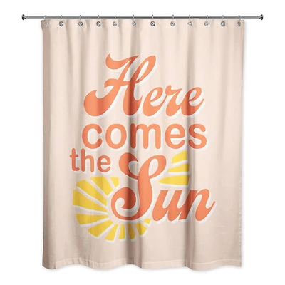 Here Comes the Sun Shower Curtain