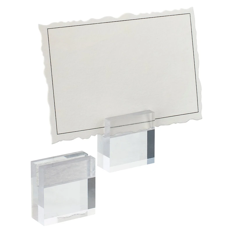 Clear Place Card Holders, 12ct. by Celebrate It™