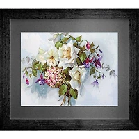Luca-s Bouquet With Roses Counted Cross Stitch Kit
