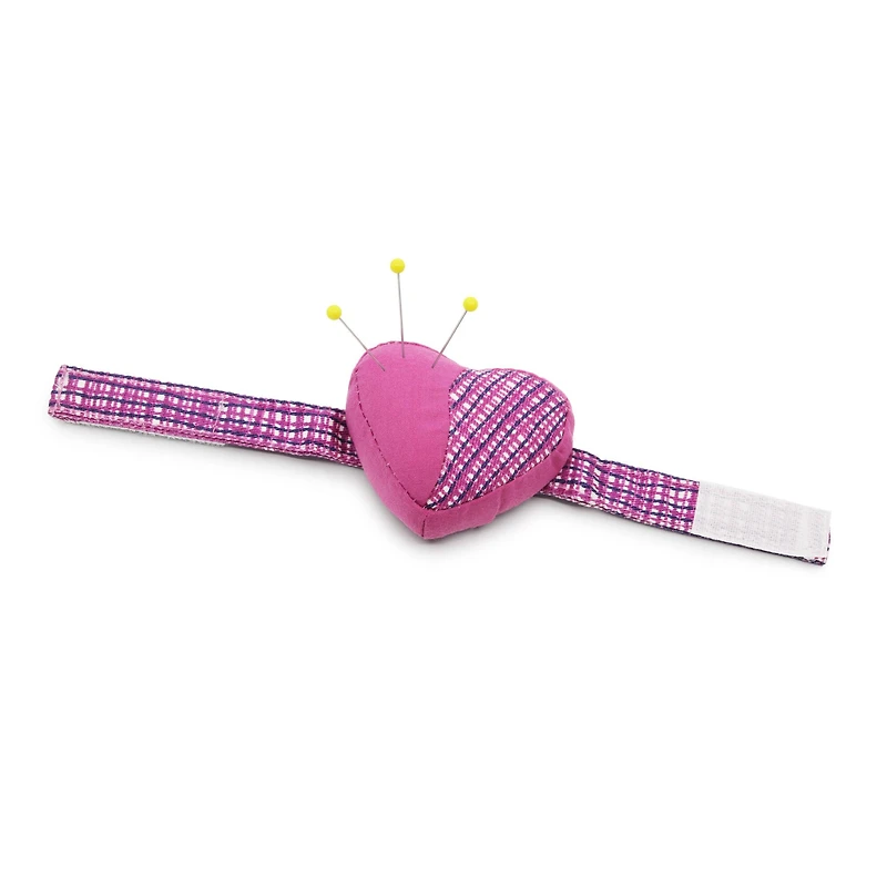 Dritz® Adjustable Heart Wrist Pin Cushion, 3ct.