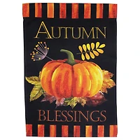 Small Autumn Blessings & Pumpkins Garden Flag