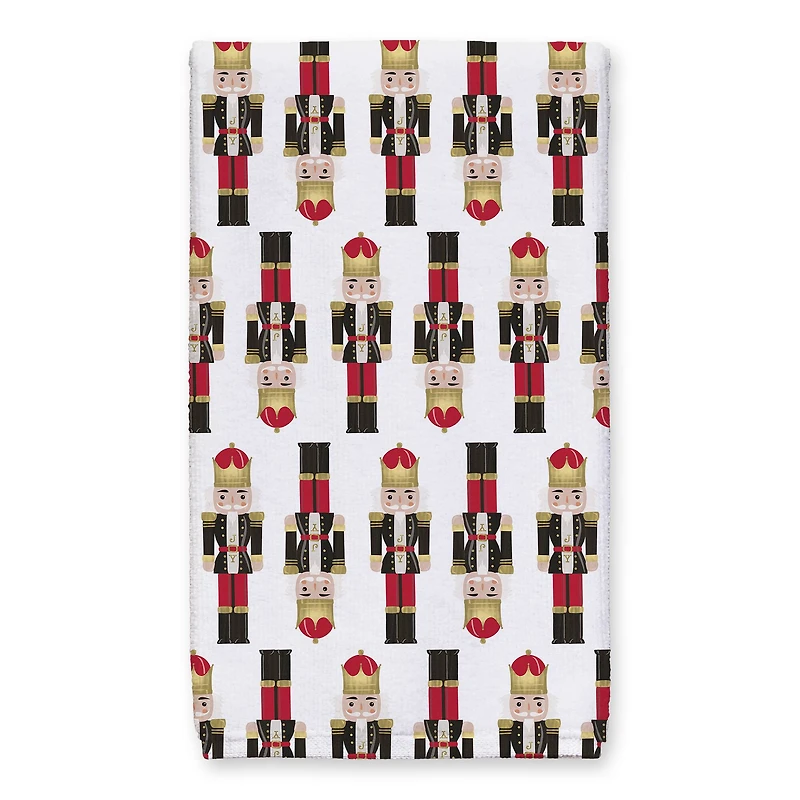 Holly Jolly Nutcracker Tea Towels - Set of 2