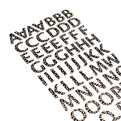 Shaker Stars Alphabet Stickers by Recollections™