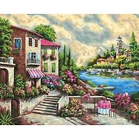 Crafting Spark Sicily Painting by Numbers Kit