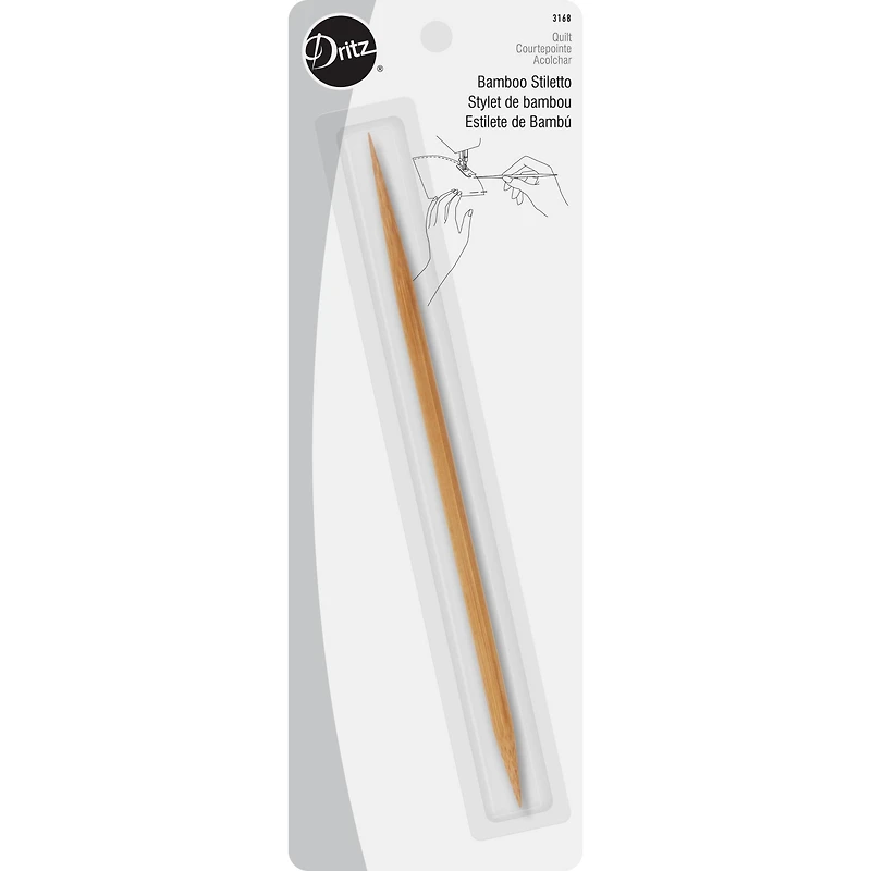 Dritz® Bamboo Quilting Stiletto with Sharp Tips