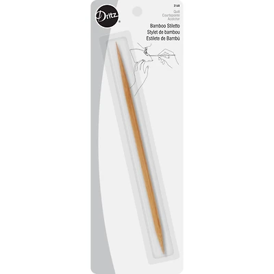 Dritz® Bamboo Quilting Stiletto with Sharp Tips