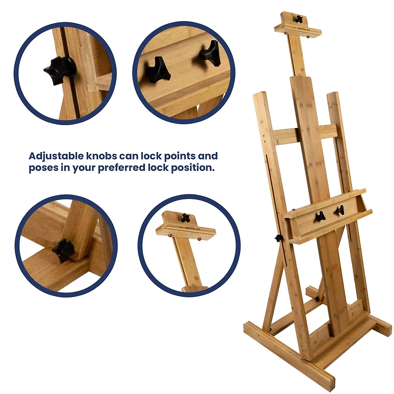 Pacific Arc Brazos H-Frame Studio Easel