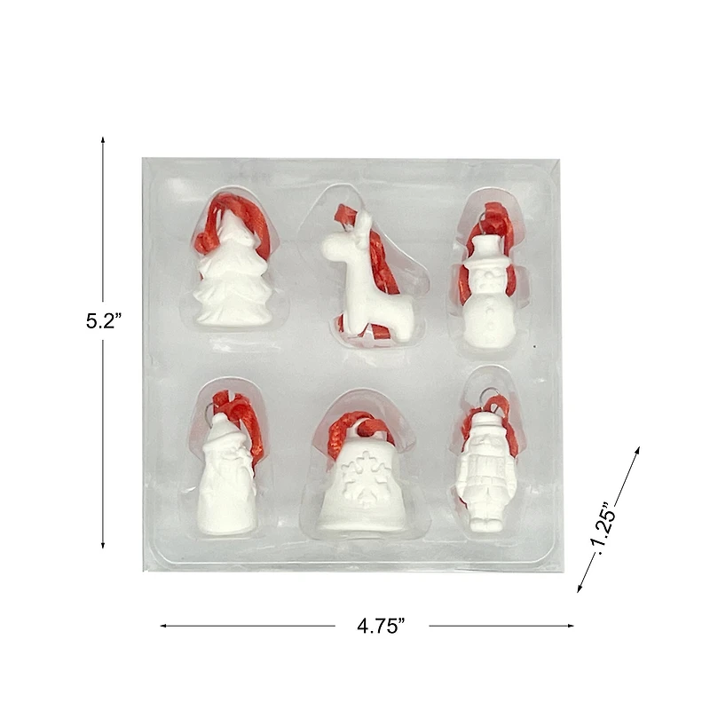 Christmas DIY Mini Ceramic Ornament Set by Make Market®