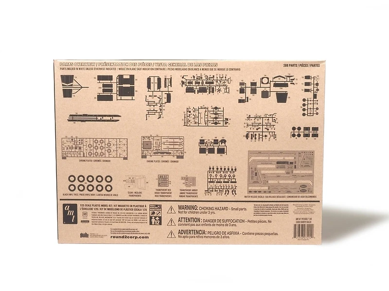 AMT® Peterbilt® 359 Cross Country Hauler 1:25 Scale Model Kit