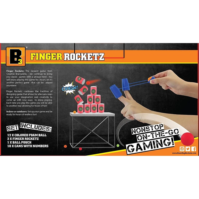 Finger Rocketz Launching Competition Game