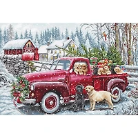 Letistitch Christmas Delivery Counted Cross Stitch Kit