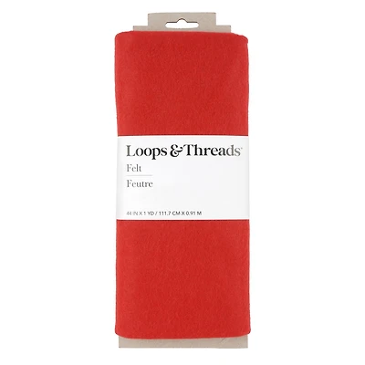 Red Felt by Loops & Threads®