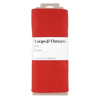 Red Felt by Loops & Threads®