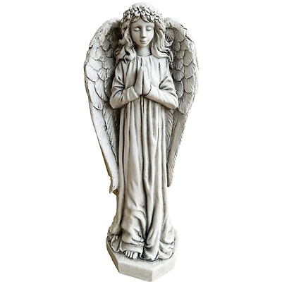 Santa's Workshop 16" Cold Cast Praying Angel