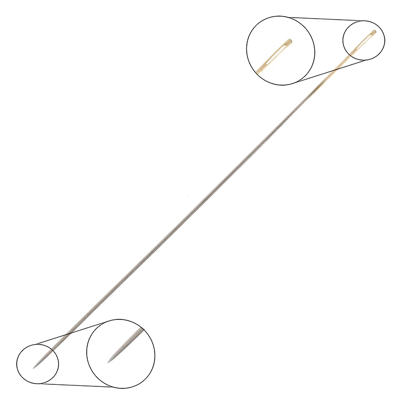 Tulip® Size 11 Japanese Metal Beading Needles, 4ct.