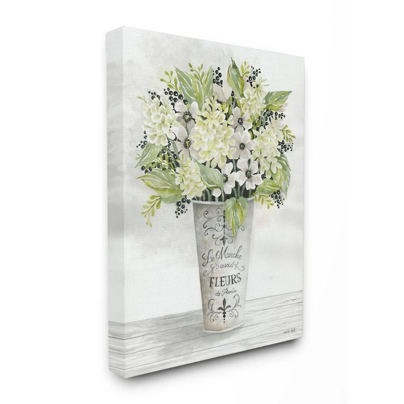 Stupell Industries Parisian Charm Bouquet Canvas Wall Art