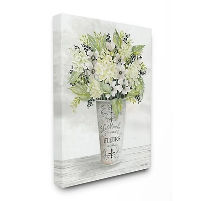 Stupell Industries Parisian Charm Bouquet Canvas Wall Art