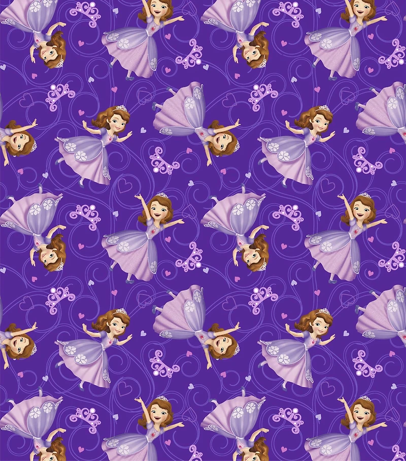 Disney Sofia the First Cotton Fabric