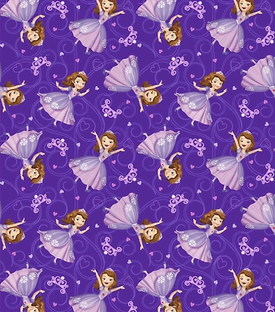 Disney Sofia the First Cotton Fabric