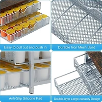 NEX™ 2-Tier 72-Pod Capacity Organizer for K-Cup Coffee Pods