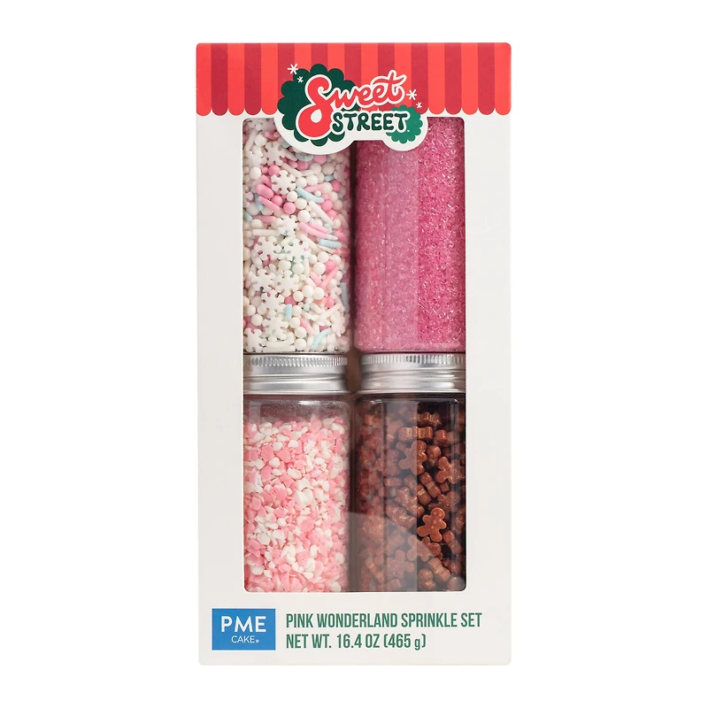 PME Cake Sweet Street® Pink Wonderland Sprinkle Set