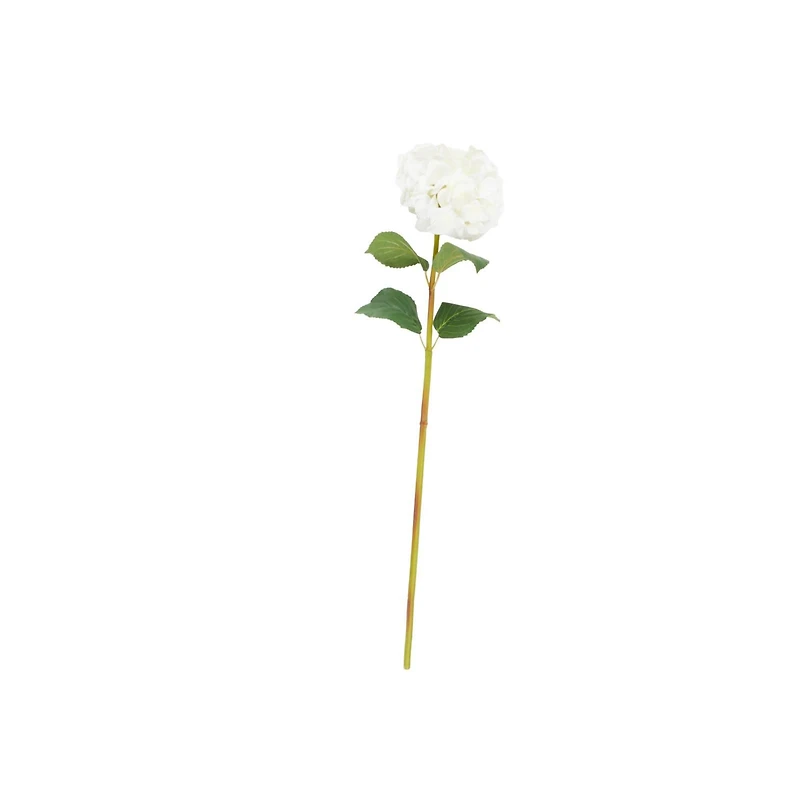 33" White Hydrangea Artificial Flower Stem, 8ct.