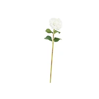33" White Hydrangea Artificial Flower Stem, 8ct.